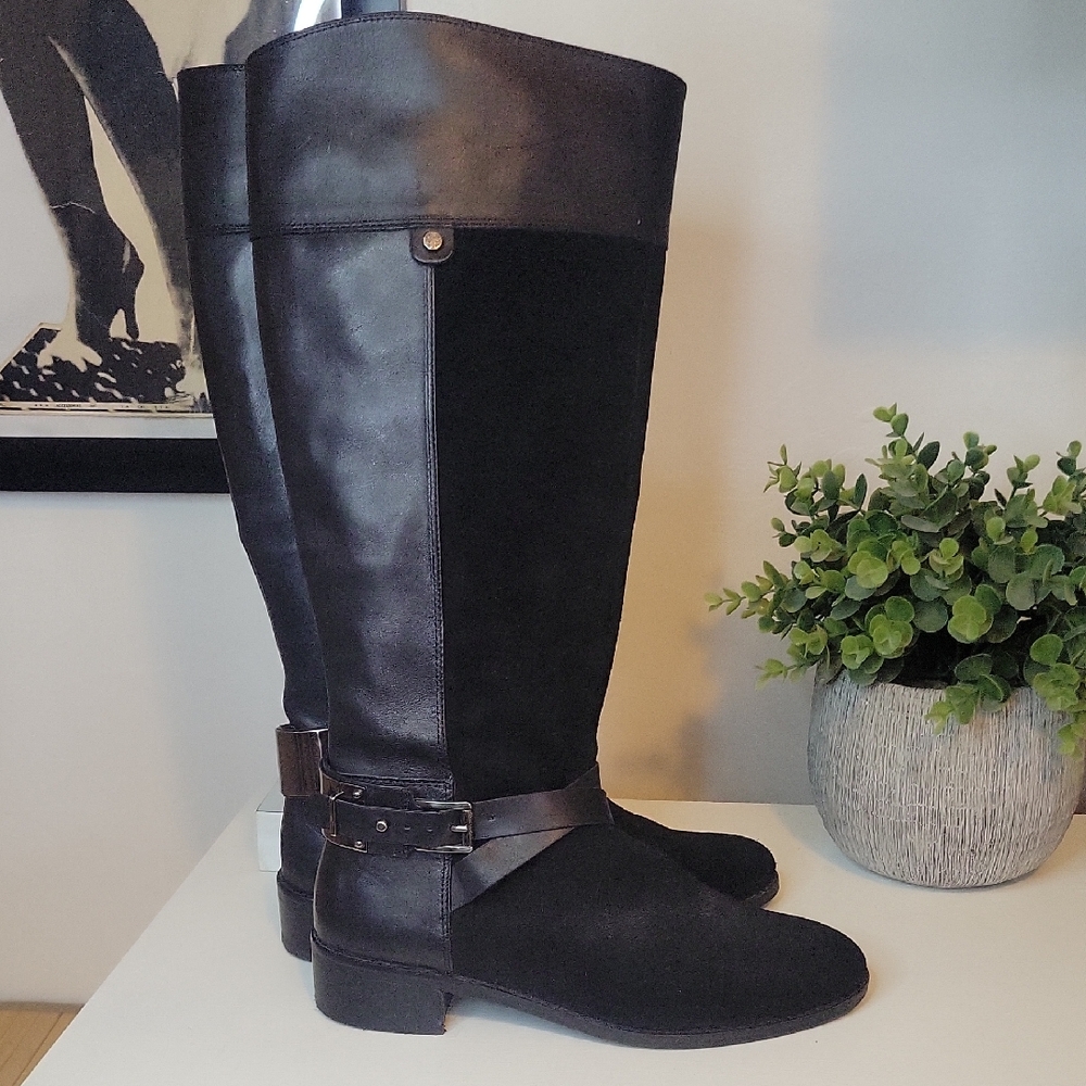 Vince Camuto  Jardan Tall Riding Boots - Classic Equestrian Style SZ 8.5
